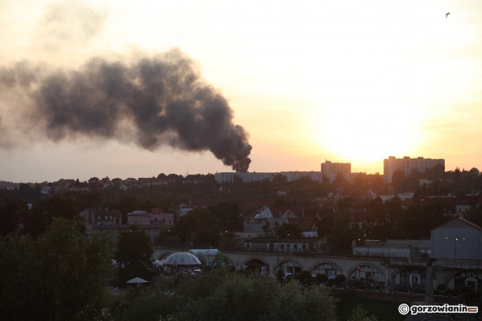 3/7 Pożar opon na osiedlu Europejskim