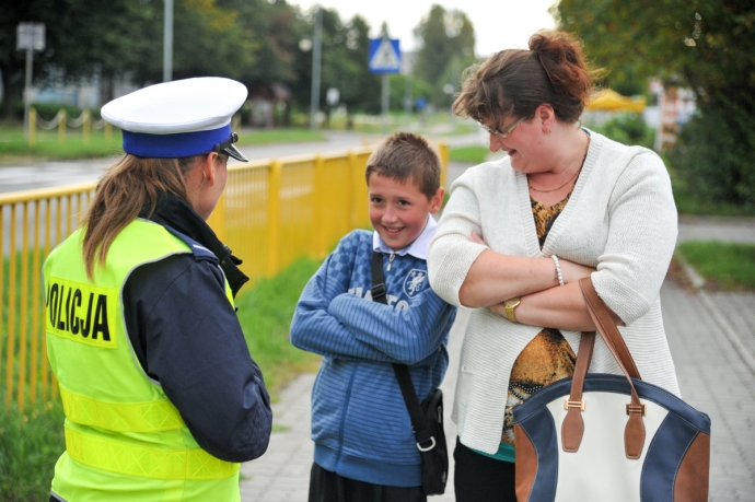 6/10 Droga do szkoły pod okiem policji