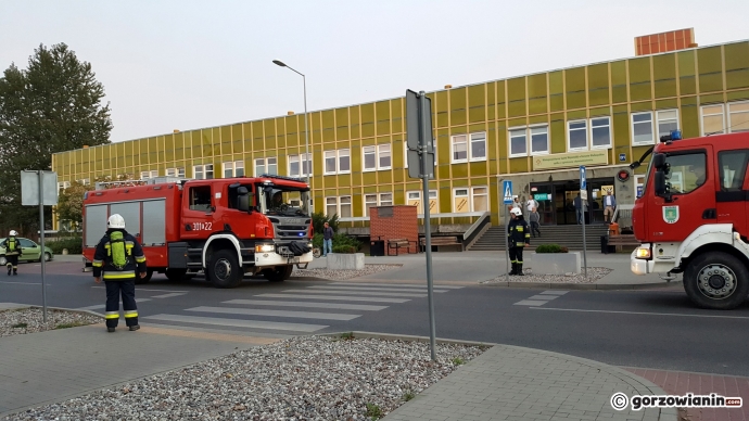 7/10 Akcja straży pożarnej w gorzowskim szpitalu