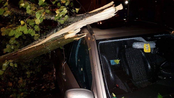 9/9 Trwa usuwanie skutków wichury