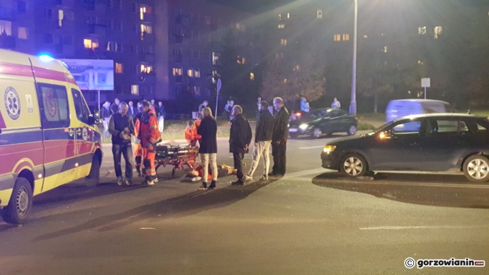 3/6 Potrącenie rowerzysty na Szarych Szeregów