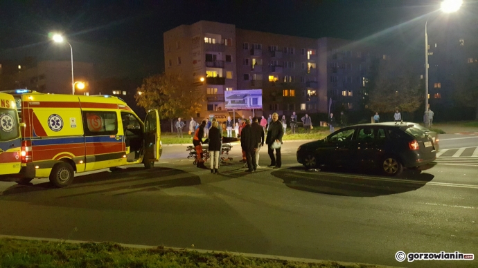 6/6 Potrącenie rowerzysty na Szarych Szeregów