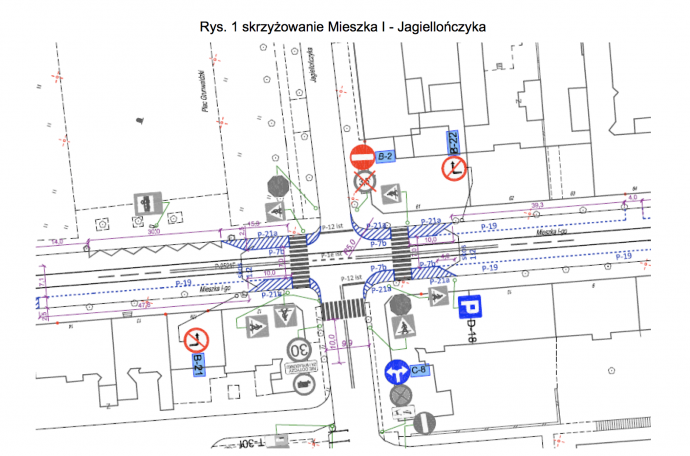 3/4 Nowa organizacja ruchu na Mieszka I