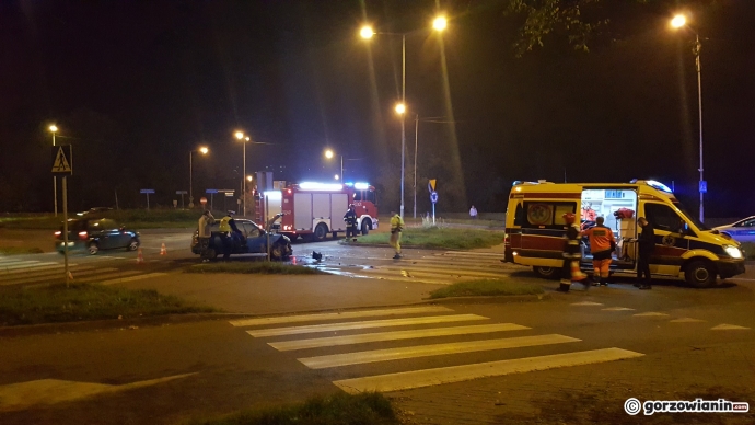 3/8 Nissan wymusił na rondzie Wyszyńskiego