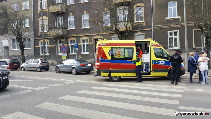 3/4 8-latek potrącony na pasach