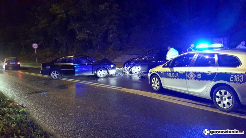 3/4 Czołowe zderzenie na Wyszyńskiego