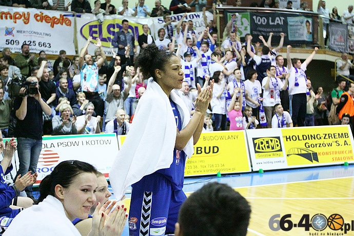 38/49 KSSSE AZS PWSZ Gorzów - CCC Polkowice 66:55