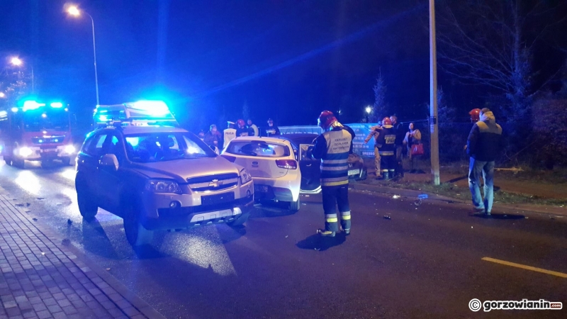 6/7 Kia,  chevrolet i honda zderzyły się na Wyszyńskiego