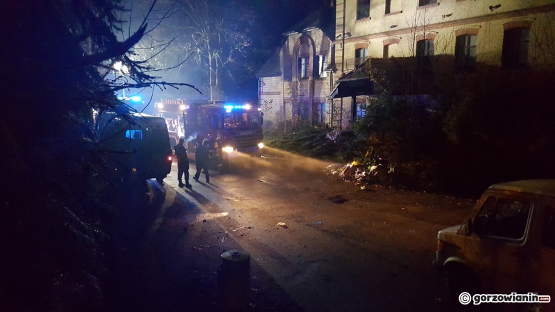 4/6 Akcja straży pożarnej przy Wyszyńskiego