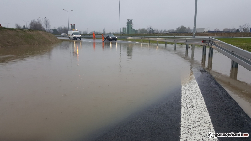 7/9 Problemy z przejazdem na węźle Gorzów Północ