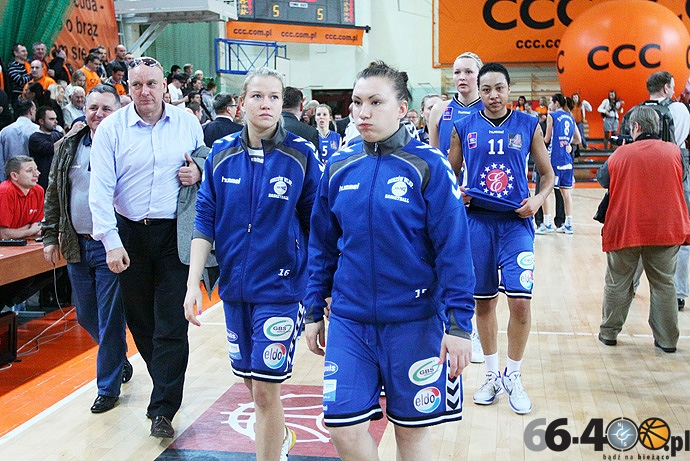 76/83 CCC Polkowice - KSSSE AZS PWSZ Gorzów 80:69