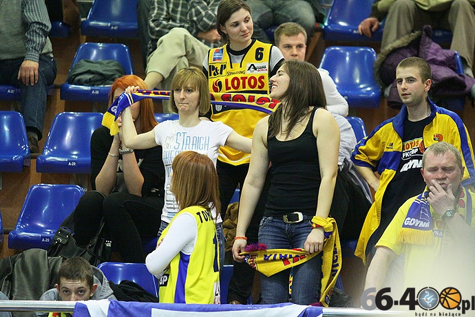 34/34 KSSSE AZS PWSZ Gorzów - Lotos Gdynia 68:60 