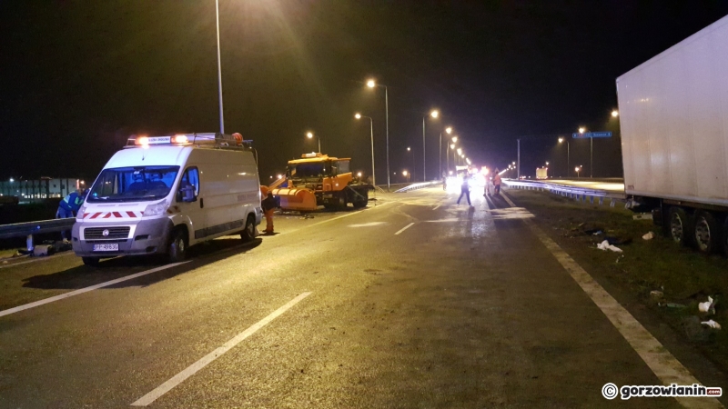 6/8 Wypadek na węźle Gorzów Południe