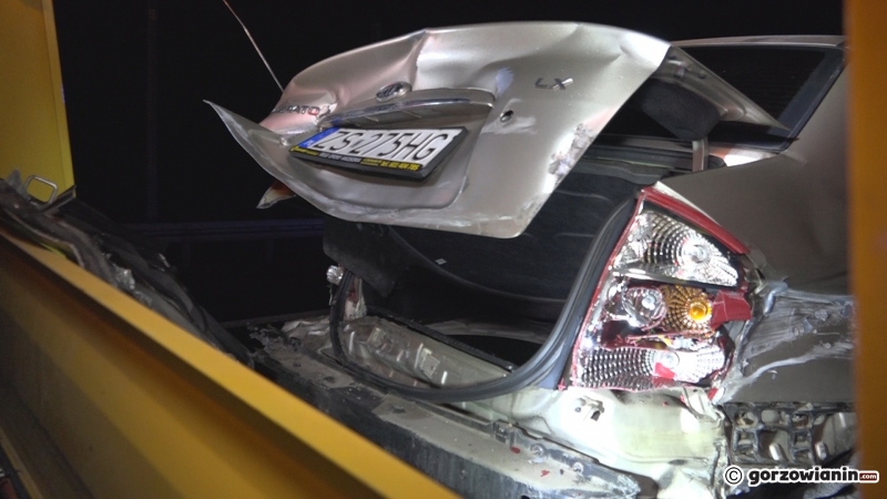 3/8 Uderzył w wóz strażacki na S3