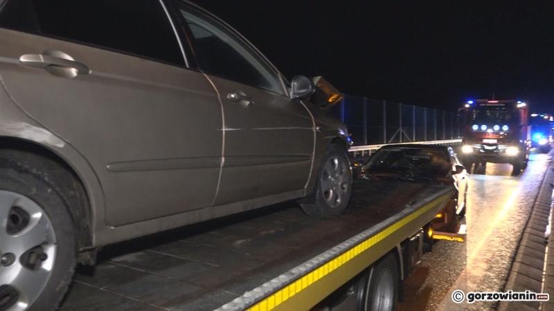 6/8 Uderzył w wóz strażacki na S3