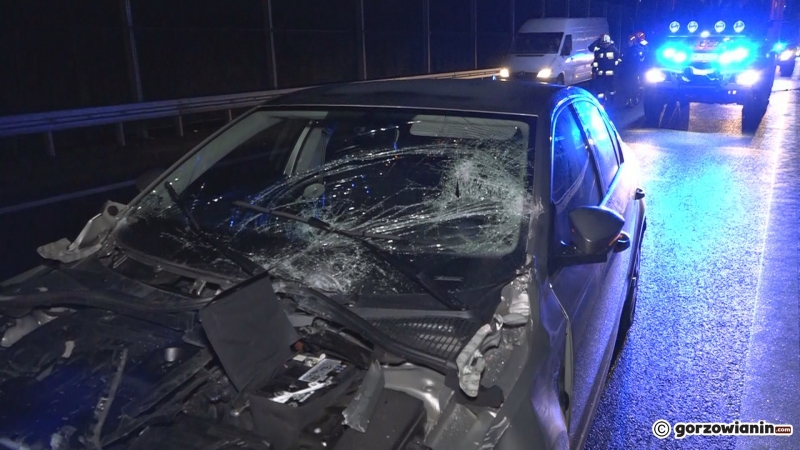 7/8 Uderzył w wóz strażacki na S3