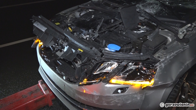 8/8 Uderzył w wóz strażacki na S3