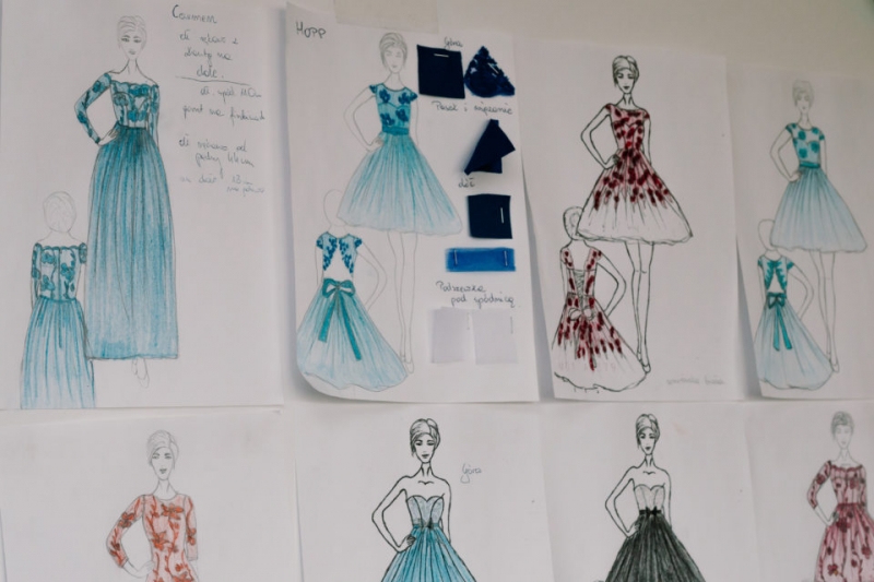 4/9 Jak powstają wymarzone sukienki?