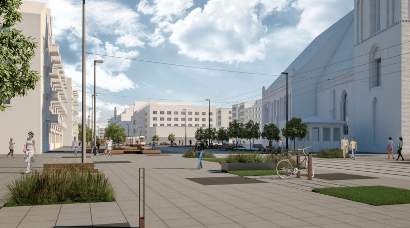 4/4 Projekt deptaka przy Sikorskiego