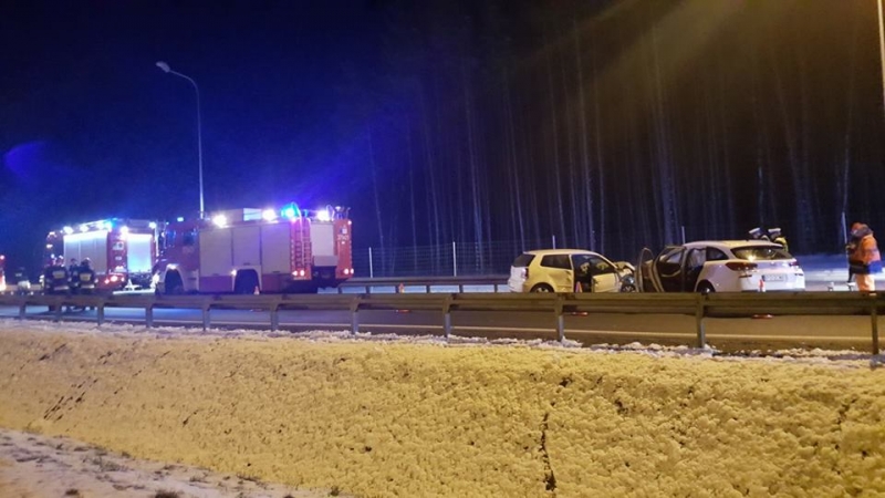 5/7 Wjechała pod prąd na węzeł S3