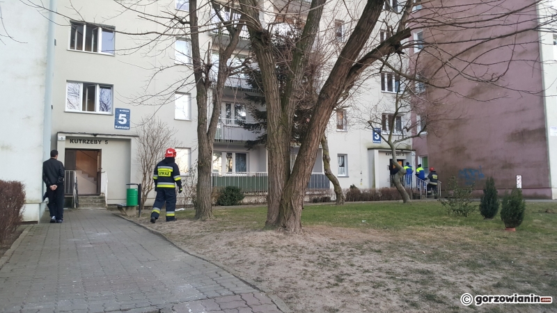 3/6 Akcja straży pożarnej na Kutrzeby