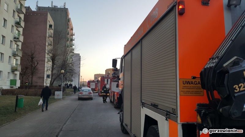 5/6 Akcja straży pożarnej na Kutrzeby