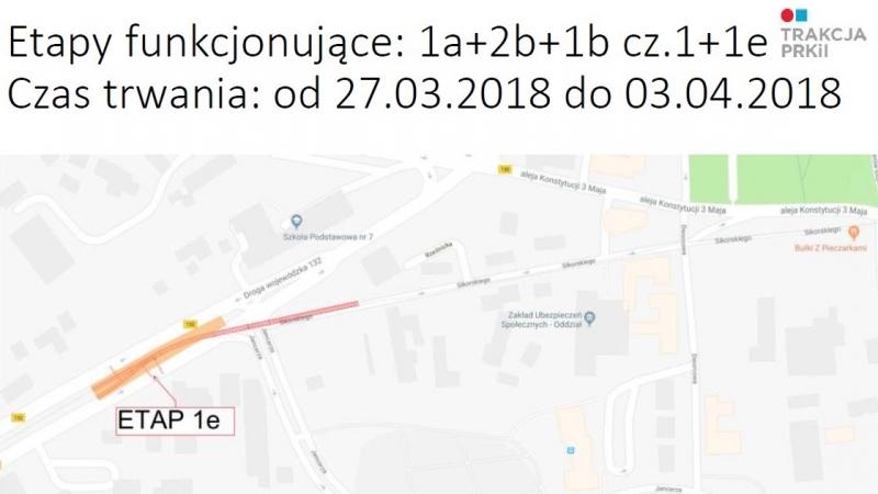 2/16 Etapy prac na Sikorskiego