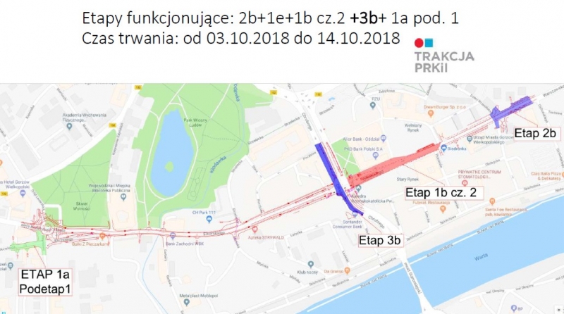 9/16 Etapy prac na Sikorskiego