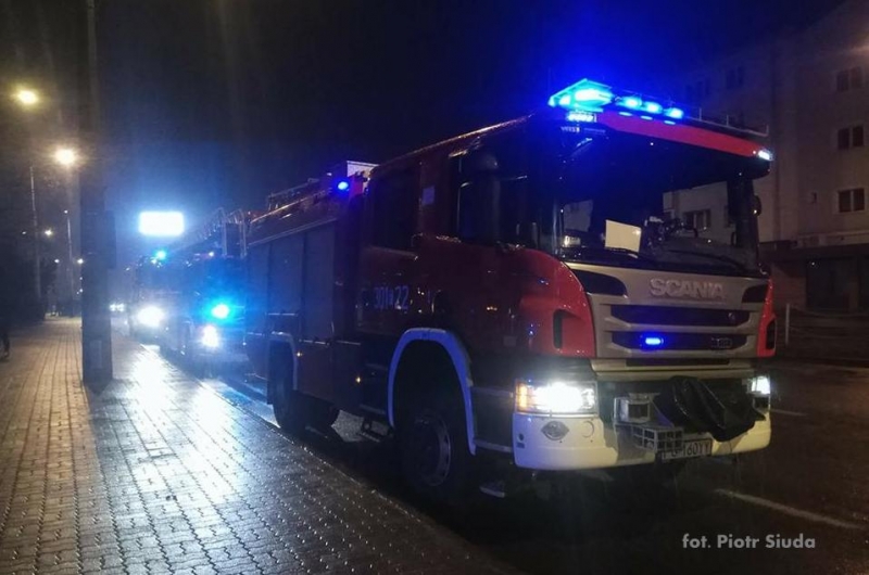 7/8 Interwencja straży pożarnej w Przemysłówce