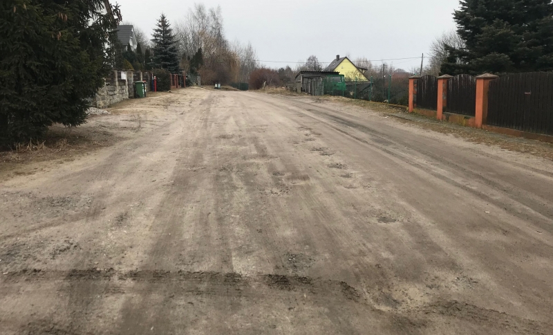 3/6 Zniszczona ul. Minerów i Zwiadowców