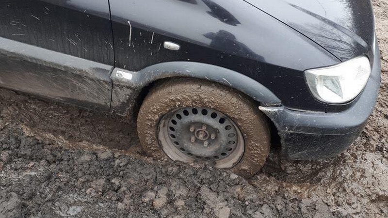 3/3 Wielkie grzęzawisko na Podgórnej