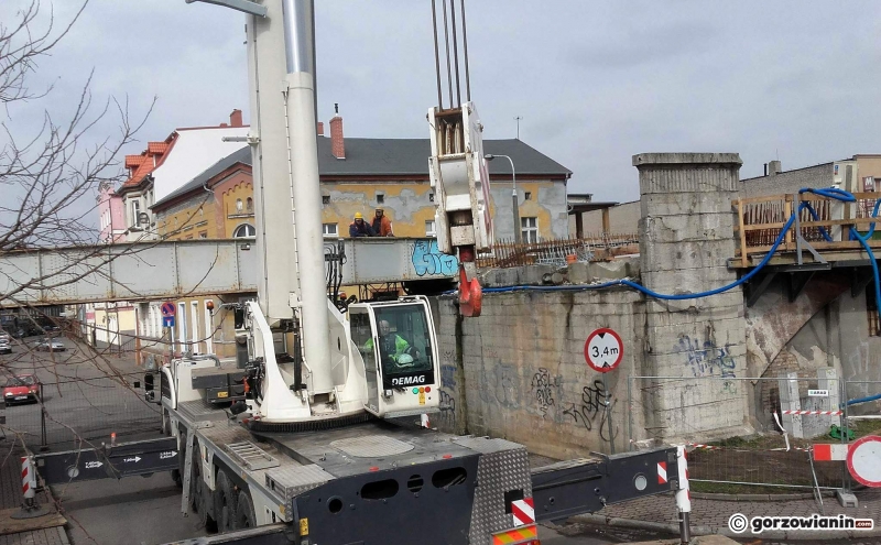 9/10 Demontaż wiaduktu nad ulicą Garbary