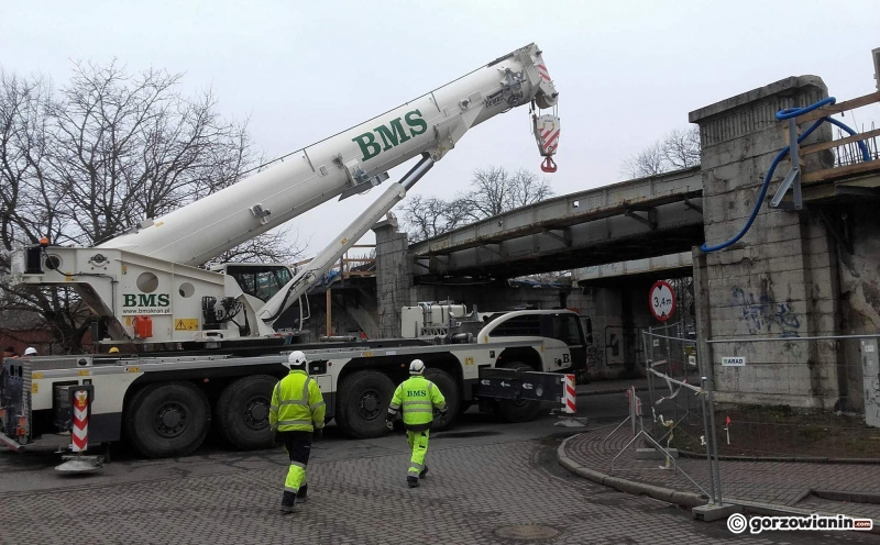 10/10 Demontaż wiaduktu nad ulicą Garbary