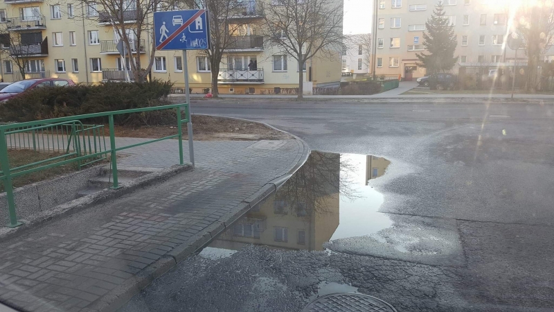 3/5 Zalana ulica Wróblewskiego