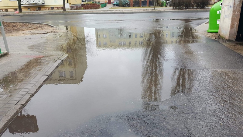 5/5 Zalana ulica Wróblewskiego