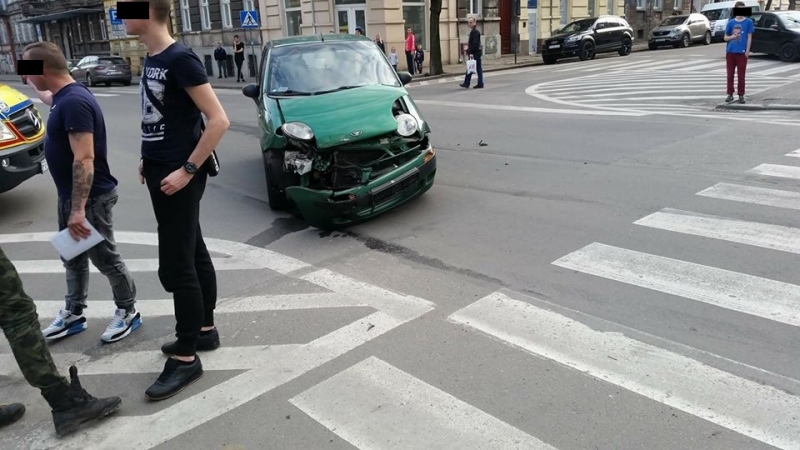 2/3 Wypadek w śródmieściu Gorzowa