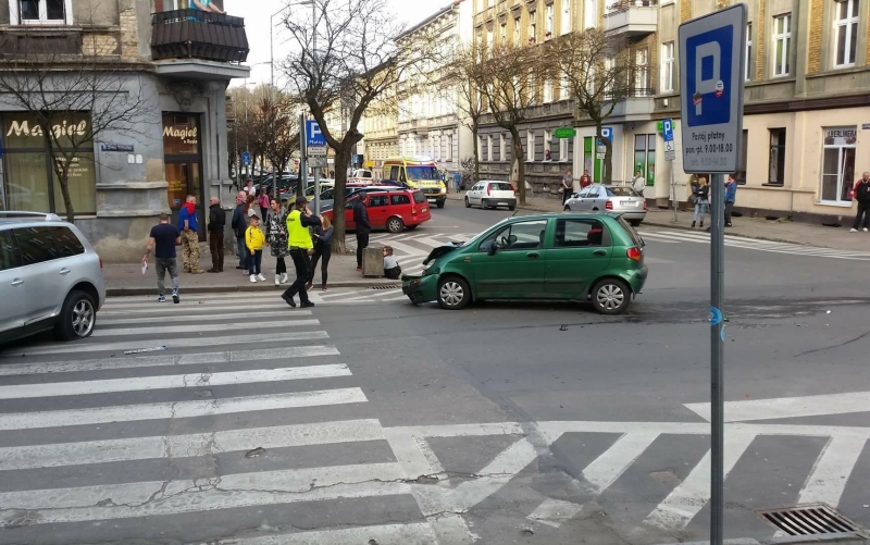 3/3 Wypadek w śródmieściu Gorzowa