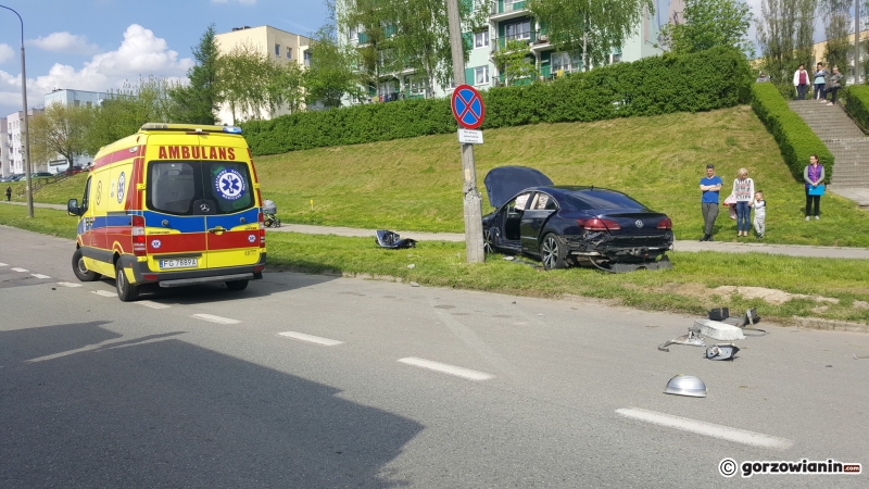 7/9 Wypadek na rondzie Górczyńskim