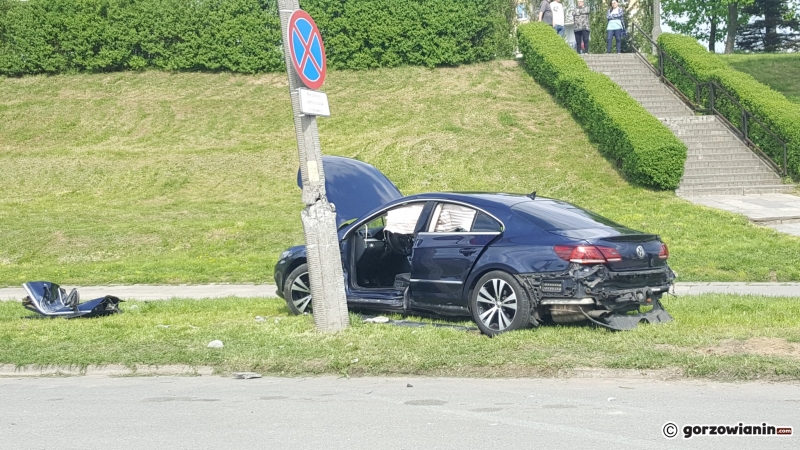 9/9 Wypadek na rondzie Górczyńskim