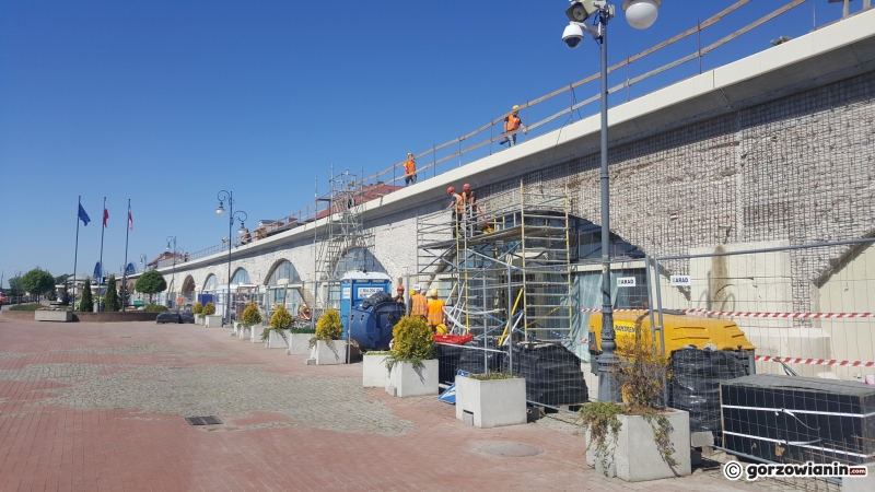 6/22 Praca wre na estakadzie