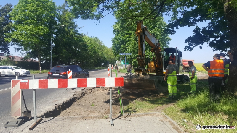 1/5 Budowa tymczasowego ronda na Myśliborskiej