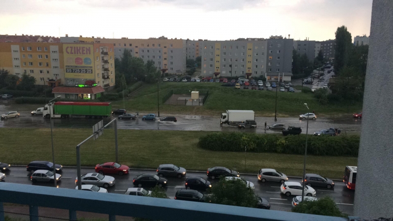 10/27 Ulewa w Gorzowie