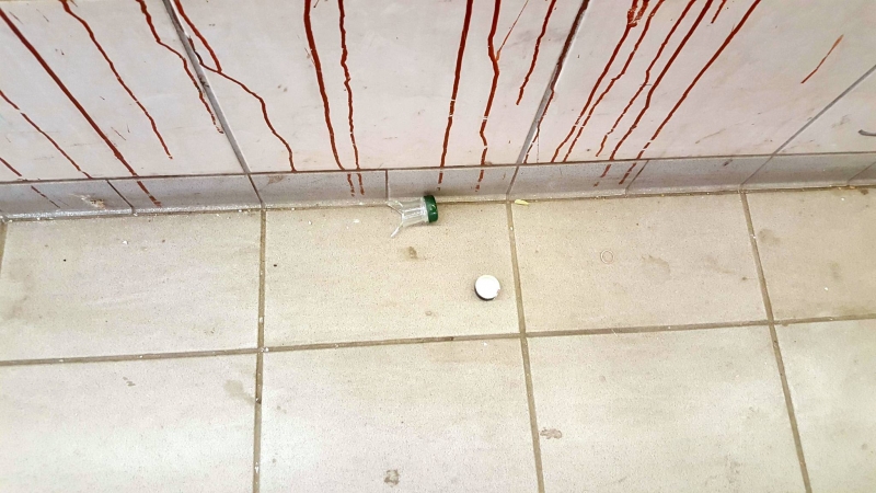 6/8 Zdewastowane przejście podziemne