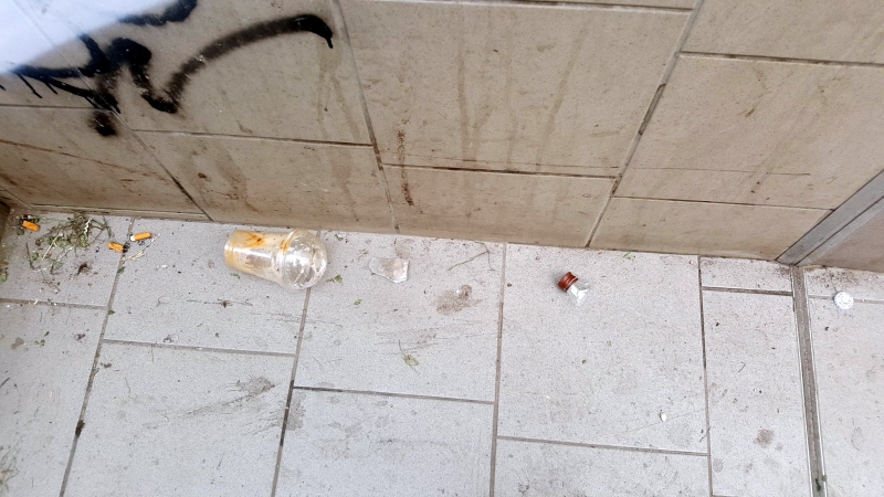 8/8 Zdewastowane przejście podziemne