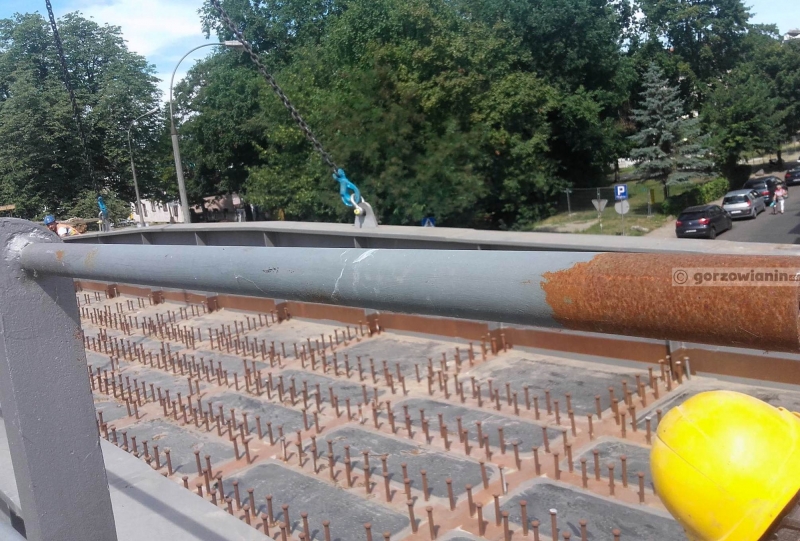 5/21 Montaż wiaduktu nad ulicą Garbary