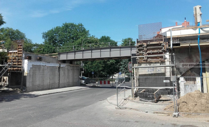 14/21 Montaż wiaduktu nad ulicą Garbary