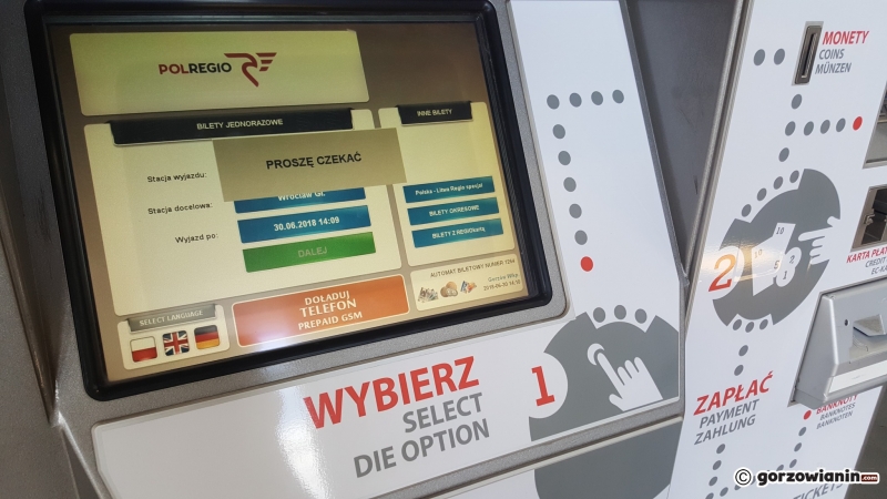 4/6 Biletomat na dworcu PKP