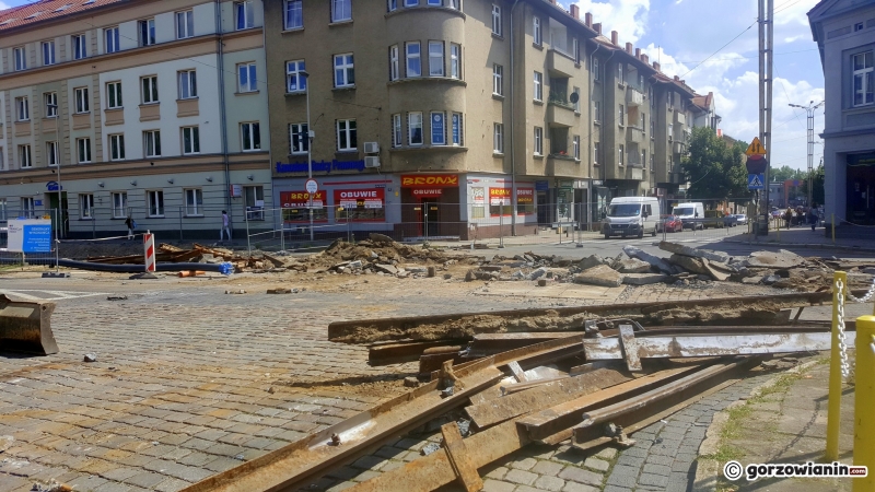 5/16 Rozkopane skrzyżowanie Dworcowa-Sikorskiego