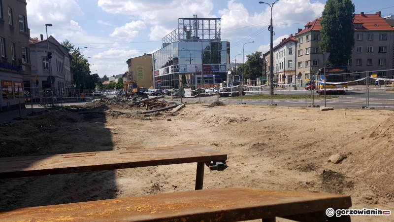 10/16 Rozkopane skrzyżowanie Dworcowa-Sikorskiego