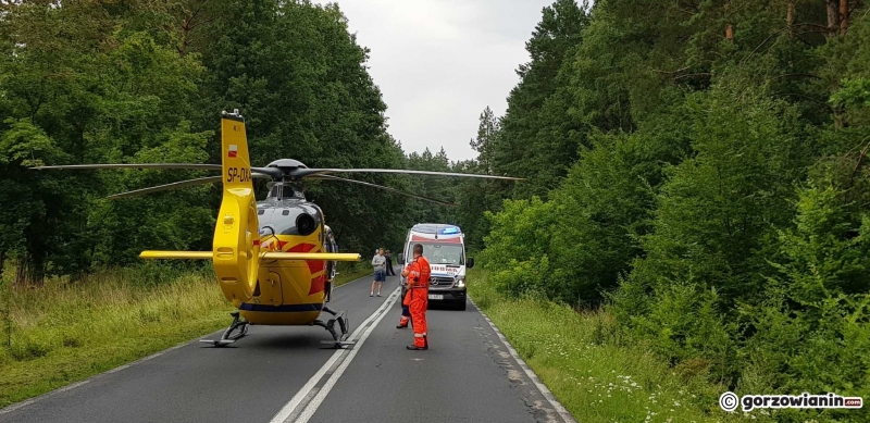 1/3 Wypadek koło Łubianki